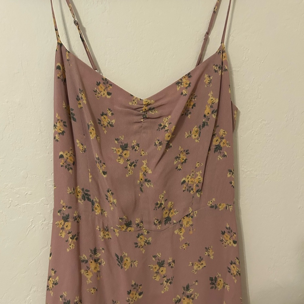 Reformation Pink Floral Maxi Dress - Picture 2 of 6